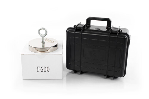 Magnetinis ieškiklis 600 kg Black Magnet F600 with case BOX600